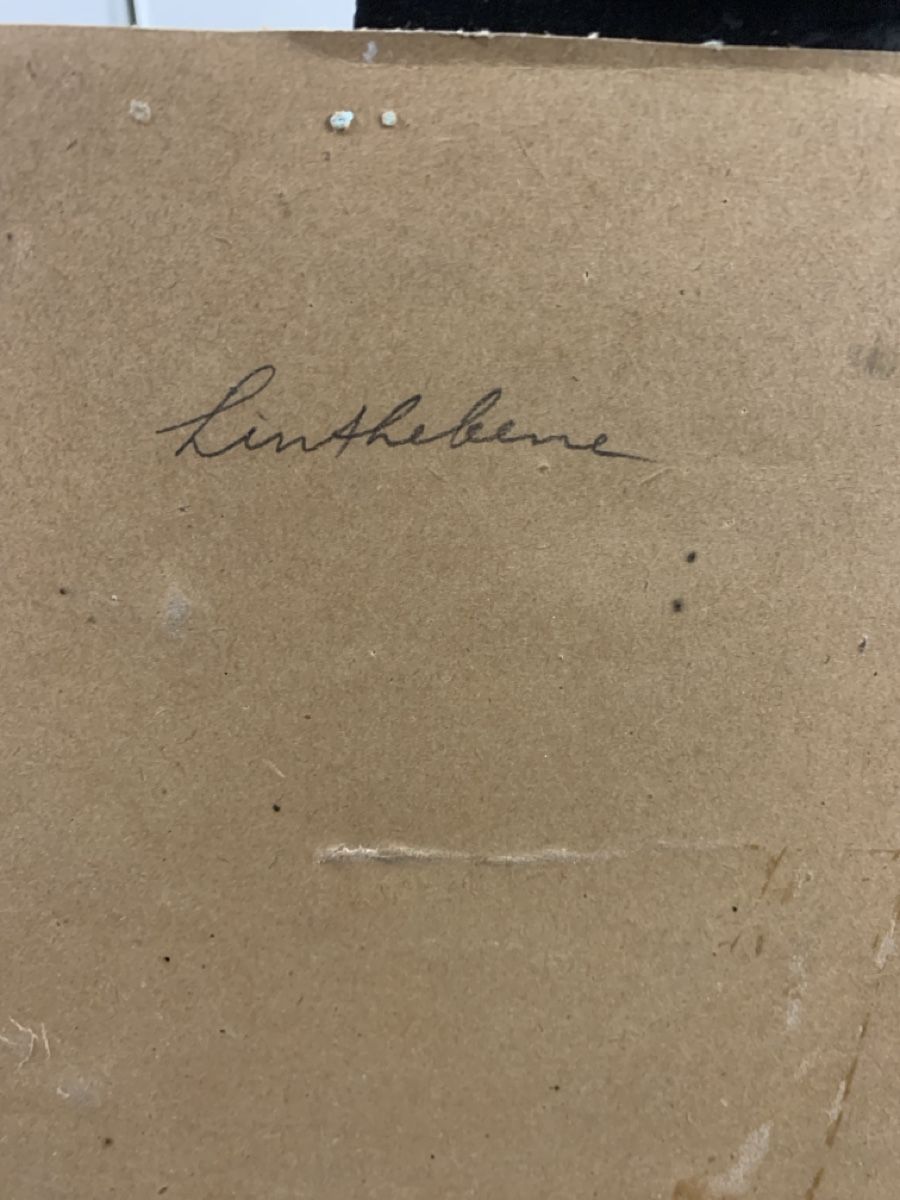 Gemälde: Linthebene 1947 J. Burkhardt – Gebraucht aus Wolfhalden von SecondAntique 3