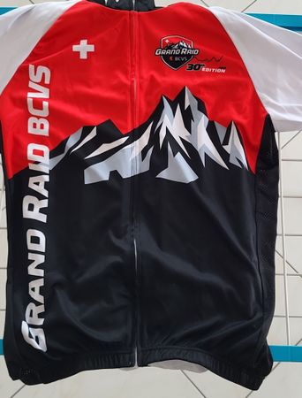 Fahrradtrikot Grand Raid BCVS 30. Edition Grösse L