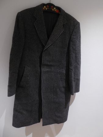 Tailor, Schild, Herren Wintermantel, Grösse 48, grau gemust.