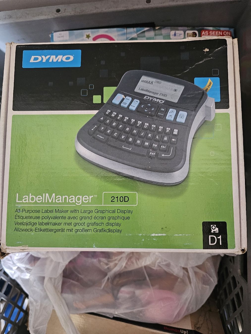Dymo Stampanti: DYMO LabelManager 210D - Etikettendrucker – Usato da Kreuzlingen venduto da denden03 1