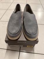 GANT Loafers Cow Suede blau Groesse 45