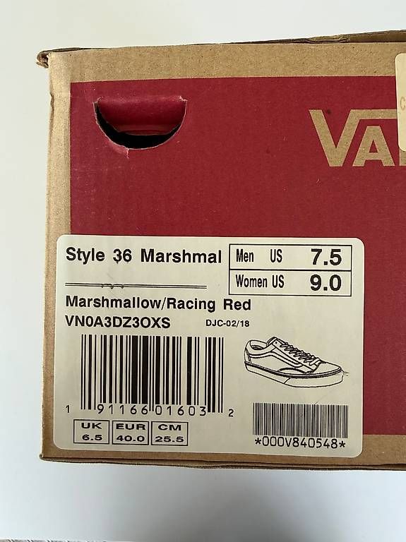 Herrenschuhe: VANS OLD SKOOL MARSHMALLOW – Gebraucht aus Lausanne von pas_dqy6 4