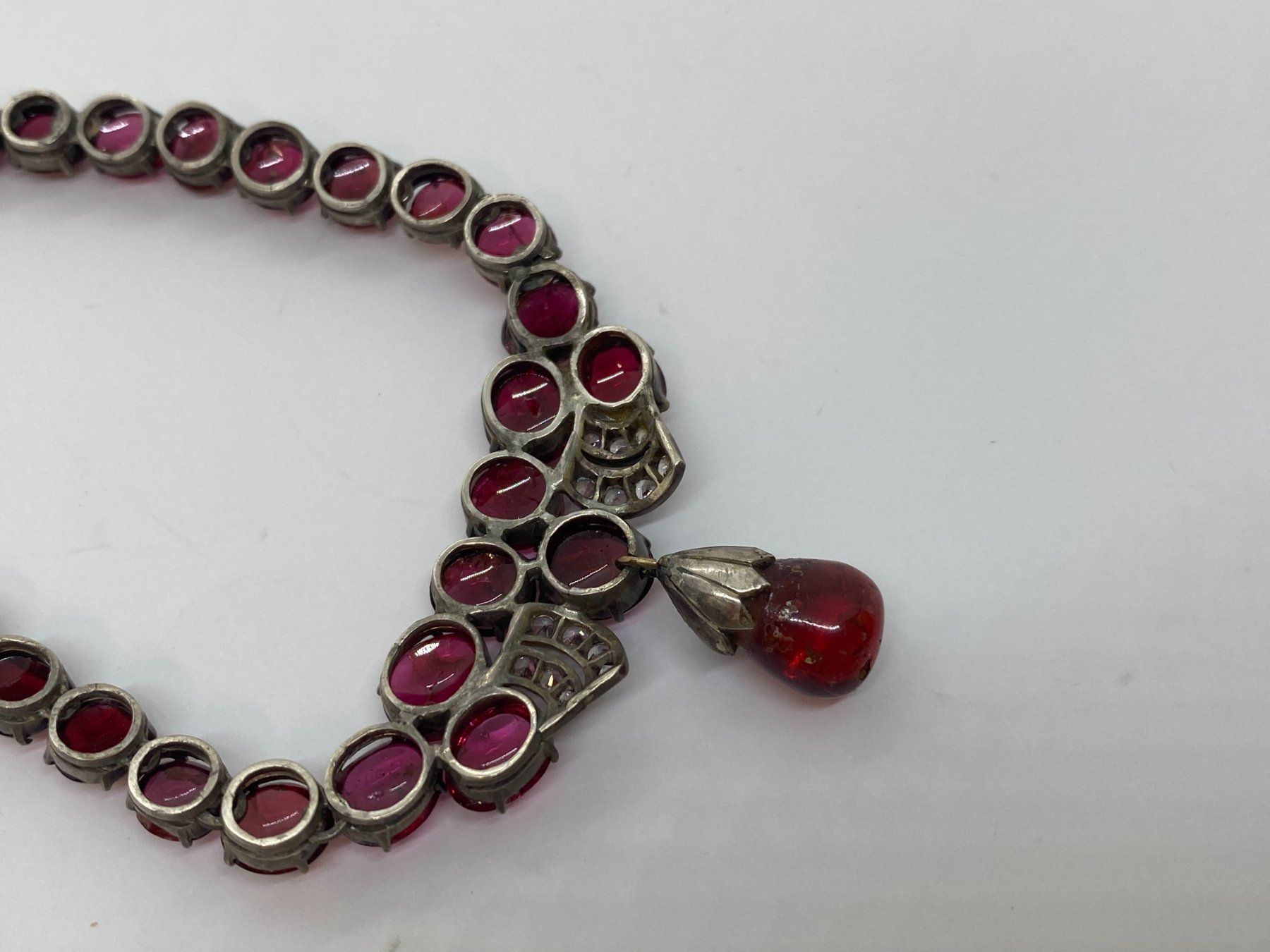 Colliers: Collier mit roten Spinelle 43cm Silber /i423 – D'occasion à Bern par JMsoehne1987 7