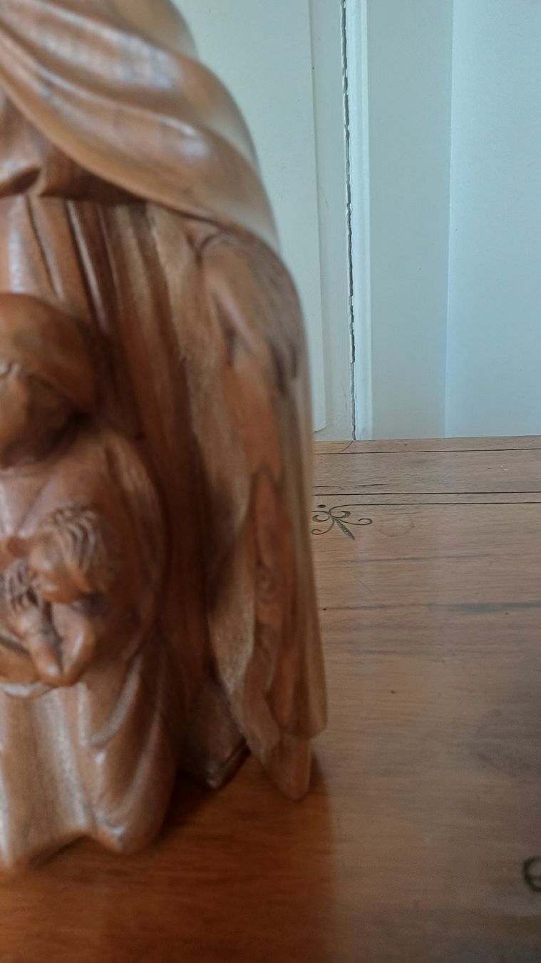 Statuette: Schöne geschnitzte Heiligenfigur  – Usato da Flawil venduto da Naphtali 5