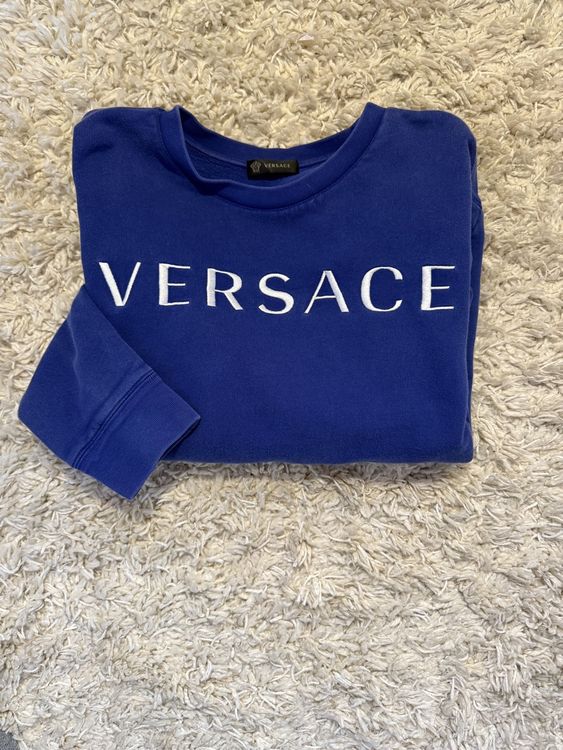 Versace Maglioni & Felpe: Felpa Versace blu, taglia XL – Usato da Coldrerio venduto da pra_5qtd