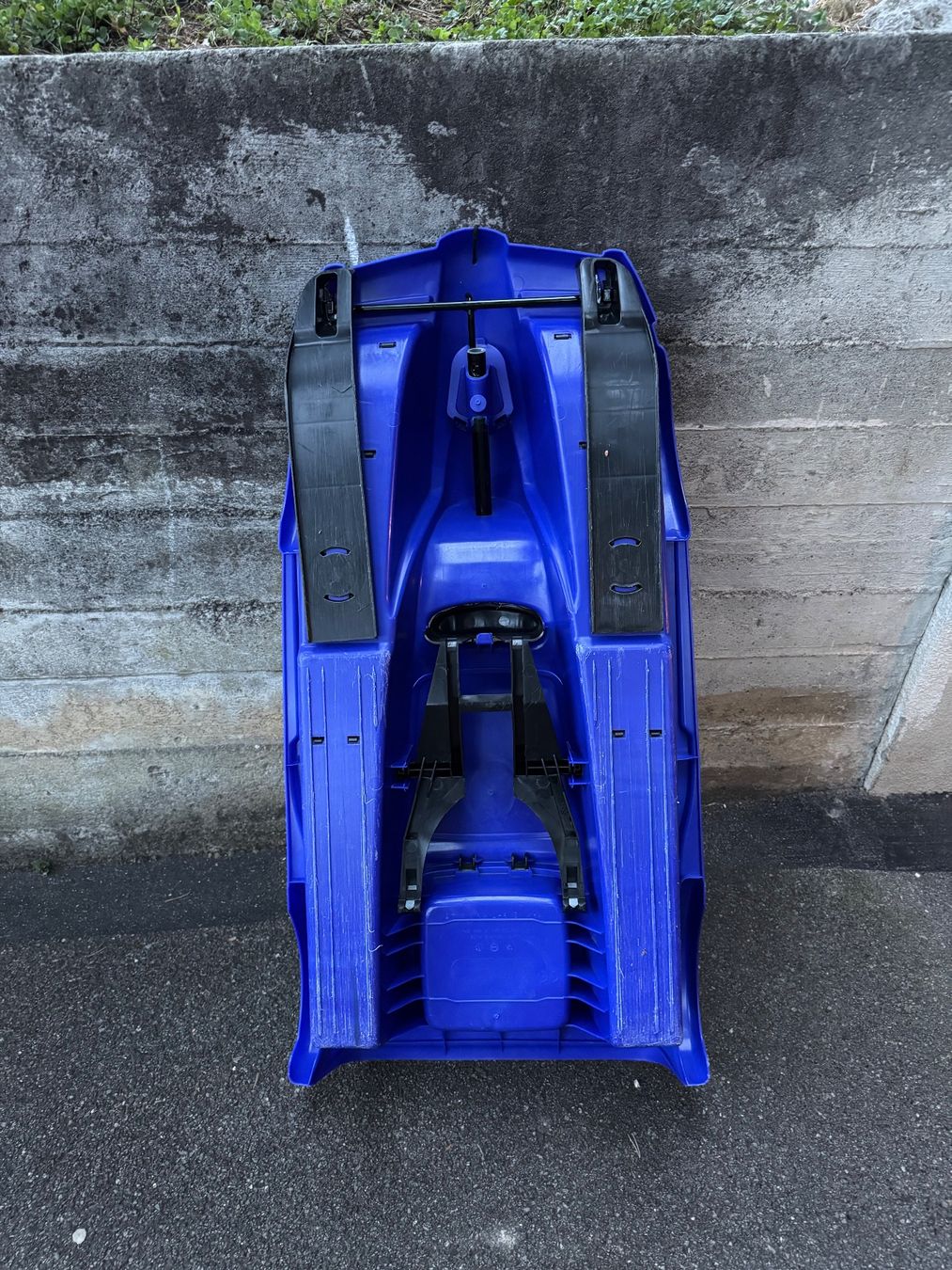 Slitta: Alpengaudi Blue Sledge with Steering Wheel – Usato da Zürich venduto da CircularEco 4