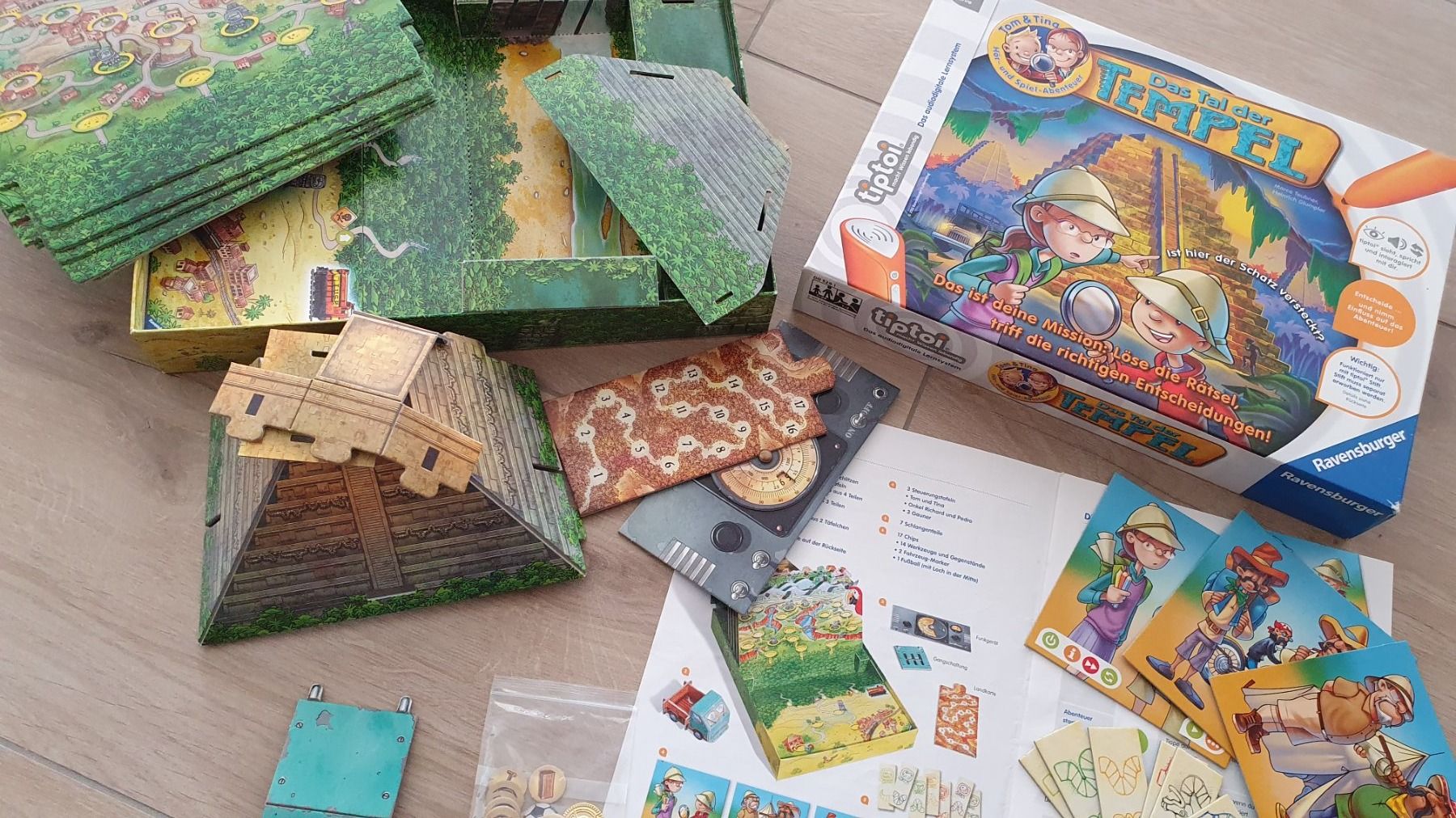Ravensburger Giochi: Ravensburger - tiptoi - Das Tal der Tempel (Tom & Tina) – Usato da Staufen venduto da Fleby84 2