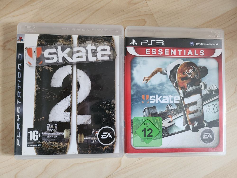 Skate 2 und Skate 3 für Playstation 3 Ps3 | Kaufen auf Ricardo