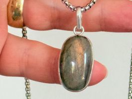 Labradorite necklace