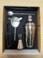 5-teiliges Edelstahl Cocktail Shaker Set