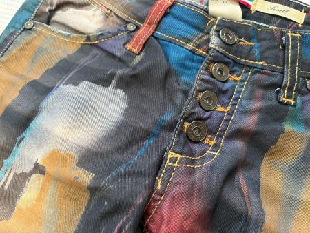 Please Jeans Damen Gr. Small tolle Farben, selten
