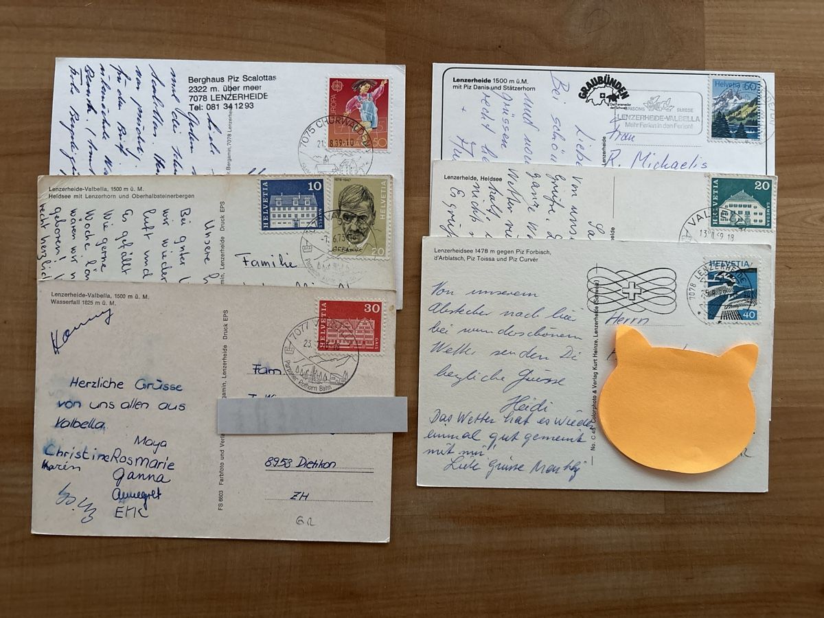 Cartoline postali: AK von Lenzerheide – Usato da Rümlang venduto da Kartenpost1 1