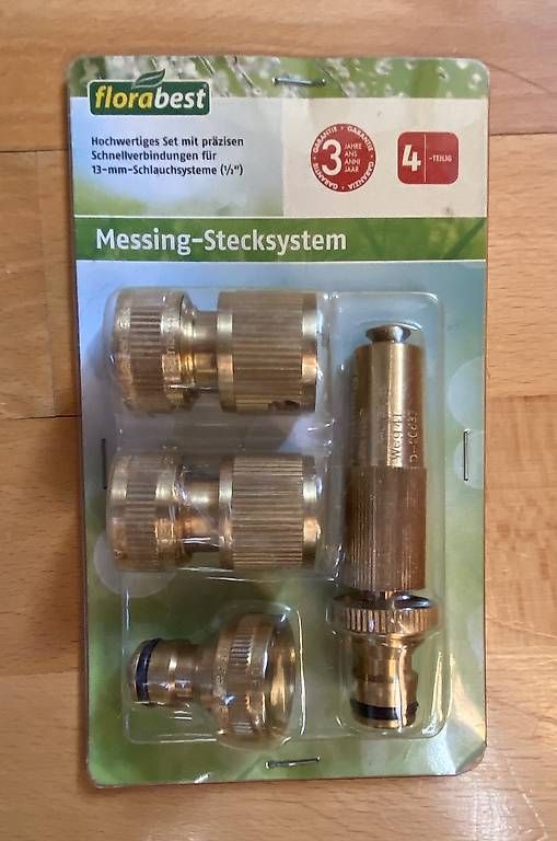 Tuyaux & tubes: Gartenschlauch Stecksystem Messing – Neuf avec emballage d'origine à Maur par chr_x8zv