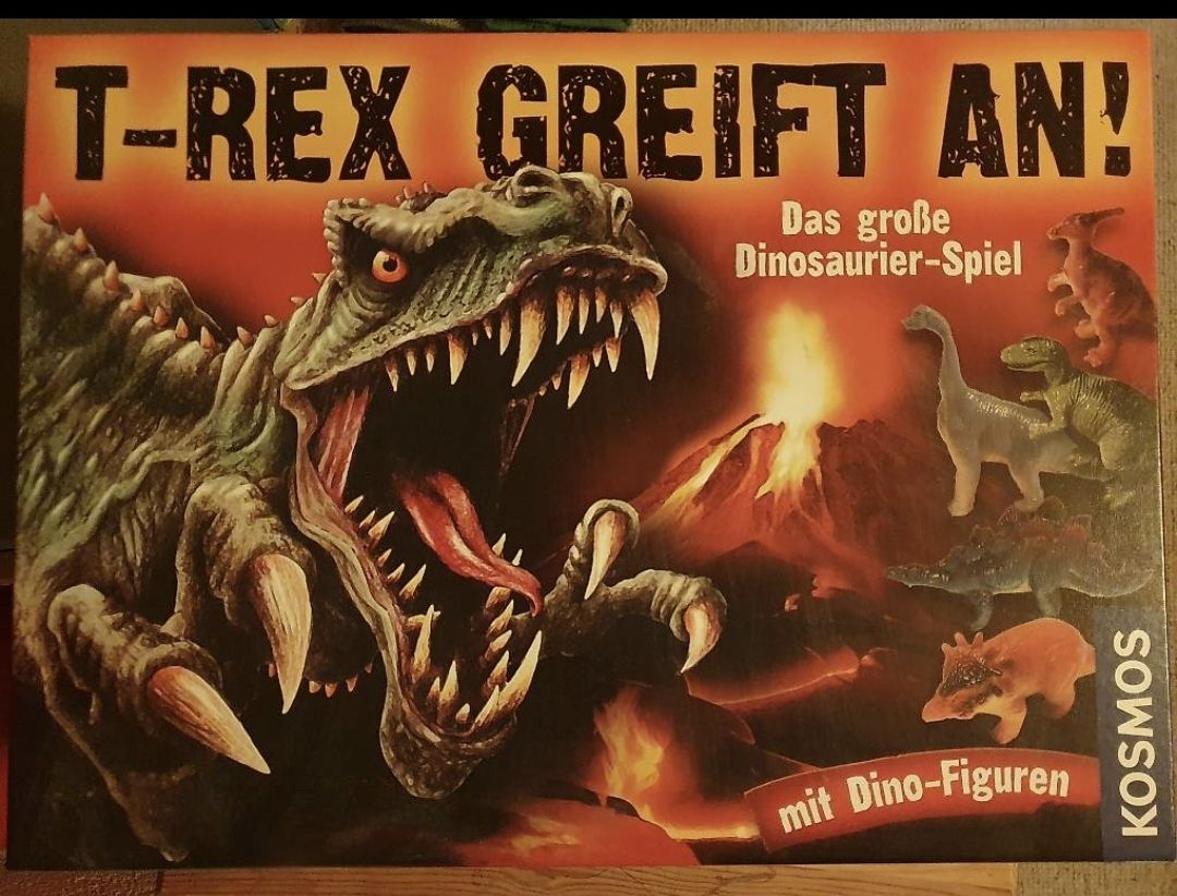 Kosmos Giochi: Dinosaurier Brettspiel T Rex greift an – Usato da Büttikon AG venduto da jd.grobler