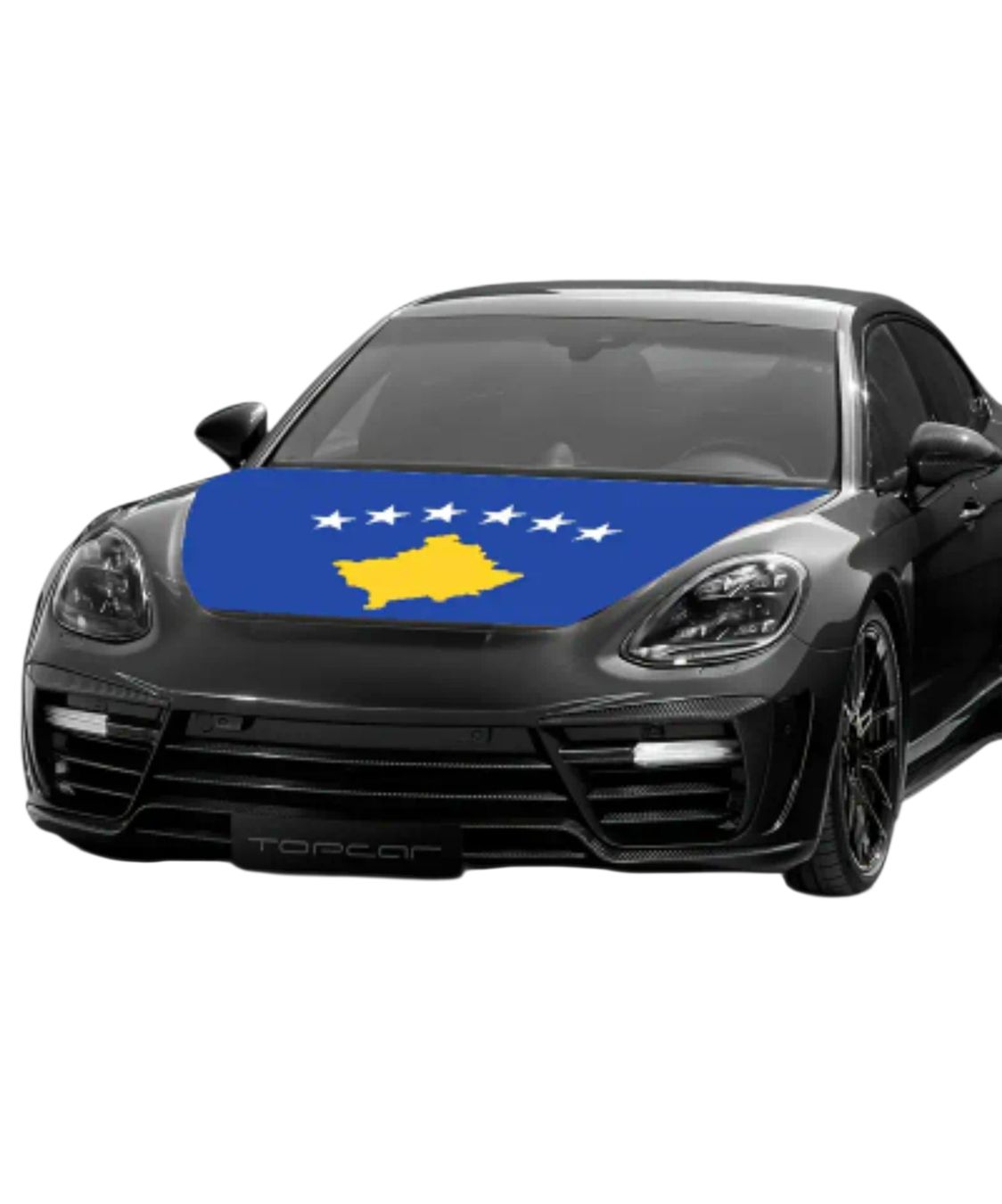 Fahnen: Kosovo Flagge Auto Motorhauben  Neu – Neu und originalverpackt aus Zürich von qer_2t8q