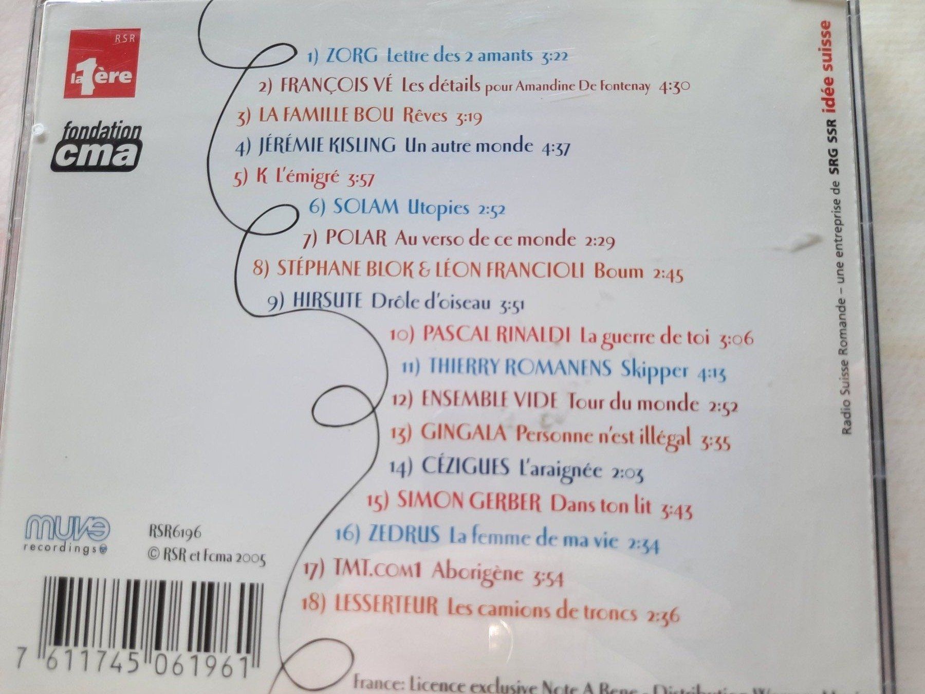 CDs: CD Les inédits de Radio paridiso – Gebraucht aus Pully von bro_n52j 2