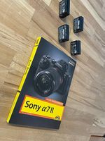 Sony-Alpha 7R II - 4 Ersatzakku-Batterien (inkl. Täschli)