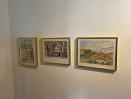 3 Kunstdrucke Korsika neuwertig,24 x30 cm