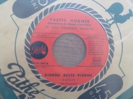 Yvette Horner - Vienne Reste Vienne-Vinyl Single RAR Top!