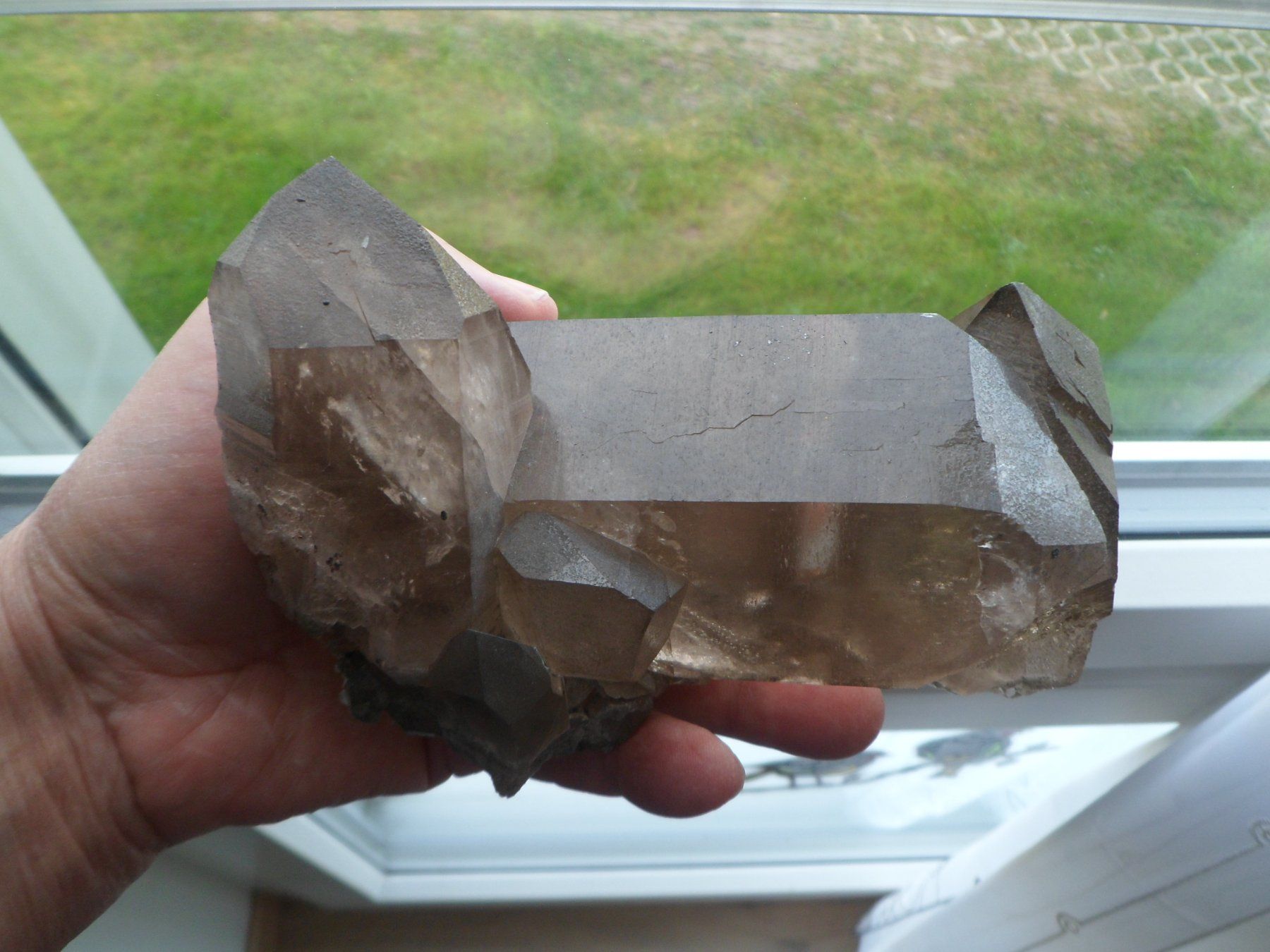 Minerali & Pietre curative: Rauchquarzstufe Schweiz – Usato da Affoltern am Albis venduto da Fossil60 7