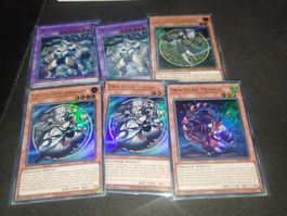 Lot cartes Yu-Gi-Oh Dracotail bon état
