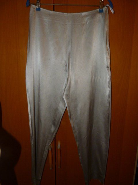 Pantaloni: Hose von di bari, Gr. 40, Glanz hellgold – Usato da Nunningen venduto da Fashion-Ave51 3