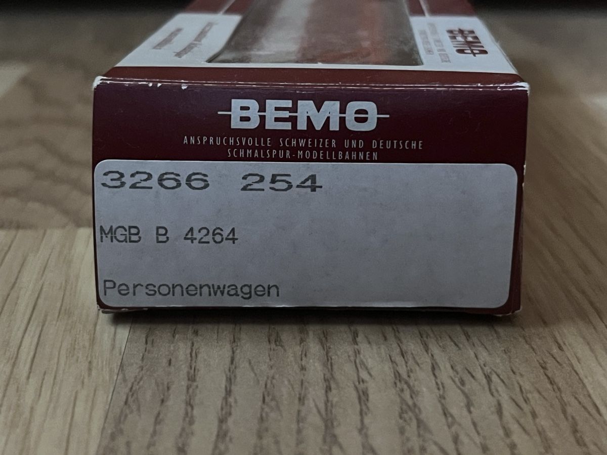 Bemo Modellini di ferrovie: Bemo 3266 254 MGB B 4264 – Usato da Blonay venduto da babast_ 3