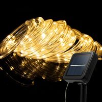 Solar Lichtschlauch Lichterkette,10M