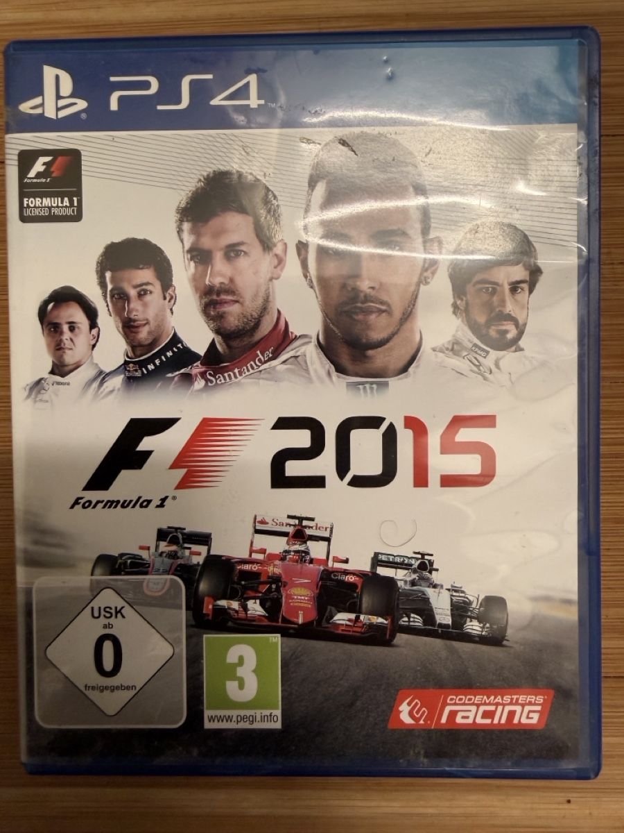 Spiele: PS4 F1 2015 Spiel – Gebraucht aus Basel von Brolo.tv