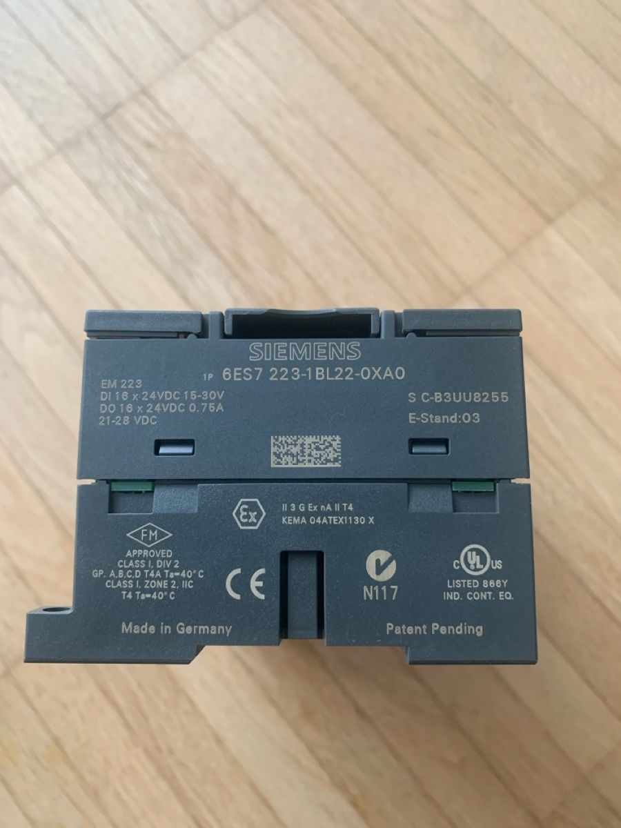 Siemens Componenti elettronici: Siemens SPS-Modul 6ES7 223-1BL22-0XA0 – Usato da Allschwil venduto da rom_s7dz