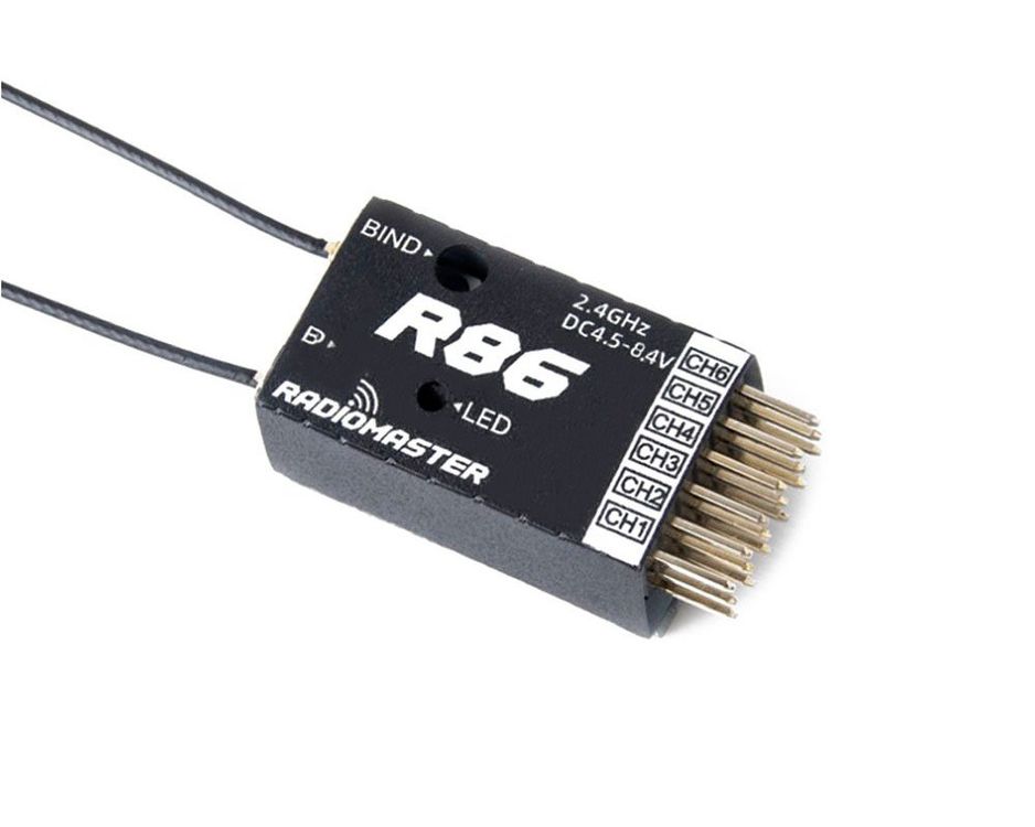 RadioMaster R86 D8 kompatibler 6-Kanal PWM Empfänger (Neu und ...