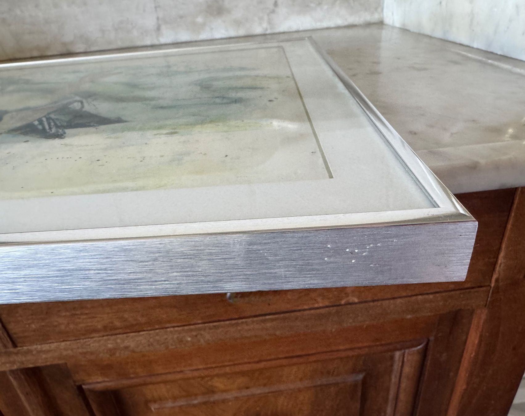 Foto & Immagini: Gerahmtes Bild einer Ente Aquarell Signiert – Usato da Volketswil venduto da CHEF2222 2