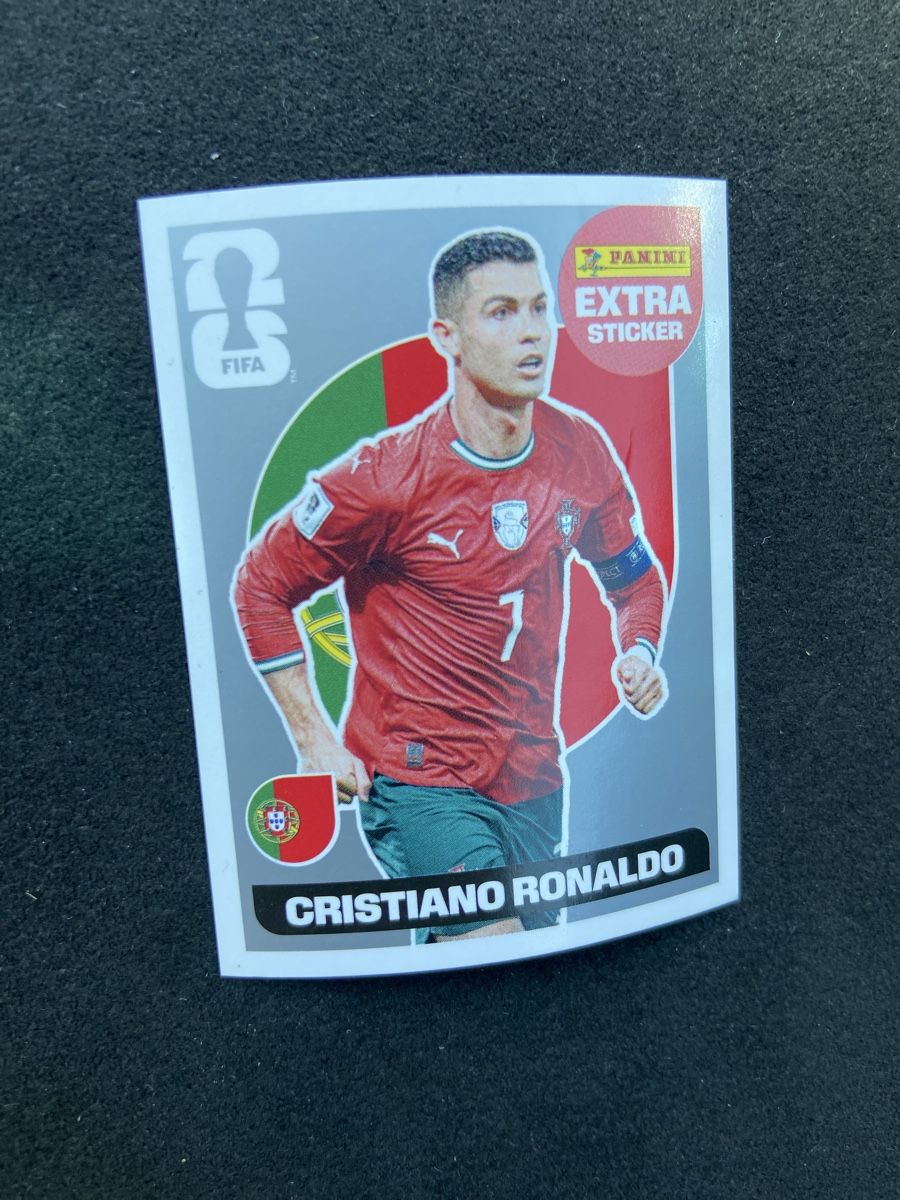 Panini Carte collezionabili: Panini Extra Sticker Cristiano Ronaldo Silber – Nuovo (secondo la descrizione) da Lotzwil venduto da kie_t777