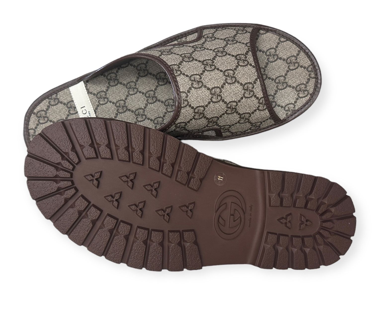 Gucci Scarpe da uomo: Gucci GG Supreme Sandale Gr 44 – Nuovo e nell'imballaggio originale da Lachen SZ venduto da HelvetiaLuxury 3