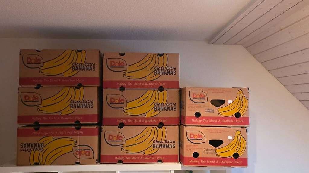 Cartoni: Bananenschachteln – Usato da Lenggenwil venduto da plumkin