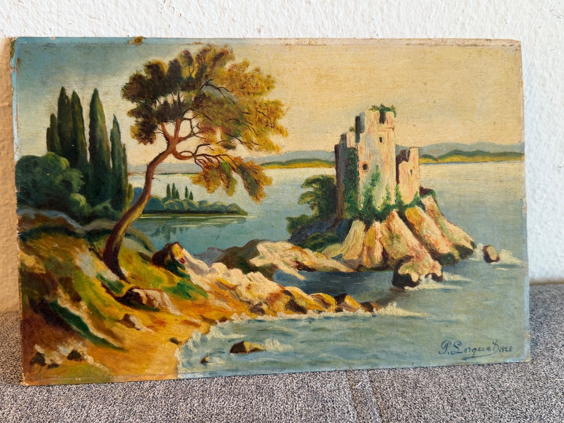 Dipinti: P. Lorquet- 1928 - Original Gemälde – Usato da Basel venduto da PAUL_ART