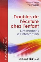 Troubles de l'écriture chez l'enfant