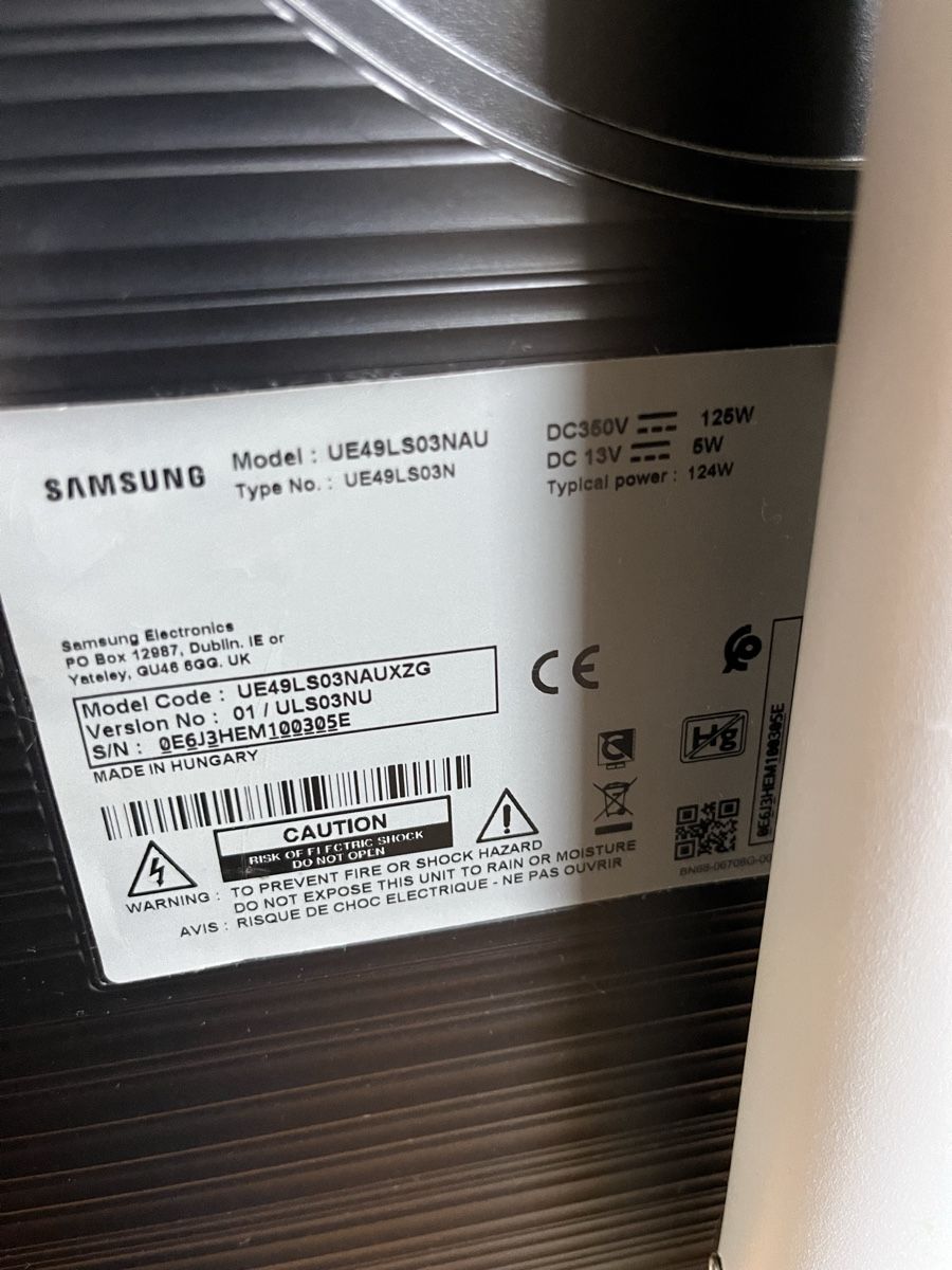 Televisori: Samsung The Frame 49 – Usato da Zürich venduto da sabirones 3