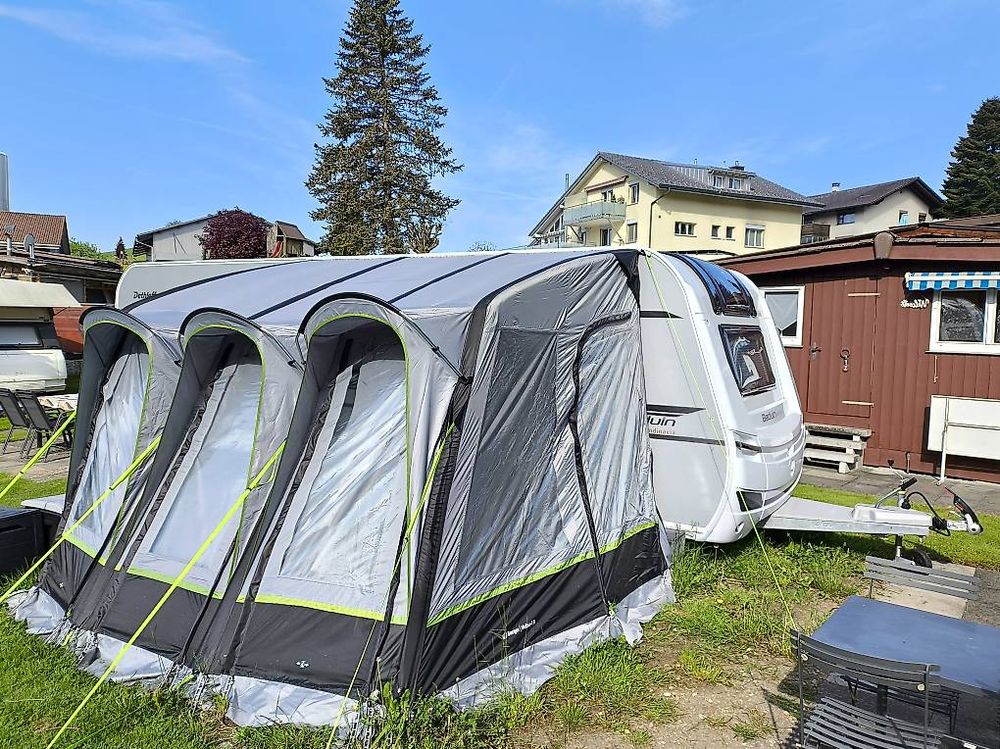 Vorzelte & Markisen: Caravan Luft Vorzelt 1 mal benutzt. Neuwertig  – Gebraucht aus Altendorf von Geniesser 2