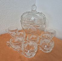 Bowle Set, Kristallklar, WMF "La Galleria" neuwertig
