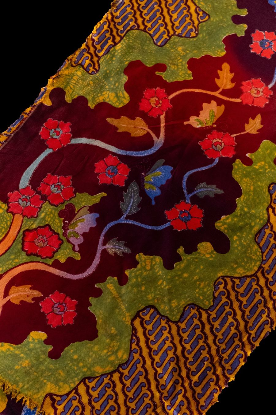 Tessuti:  Batik-Tulis-Stoff – Nuovo (secondo la descrizione) da Romanshorn venduto da ras_b6lp