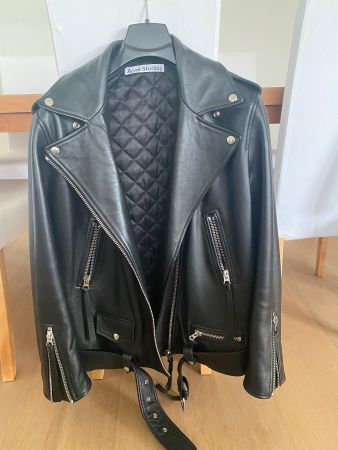 Acne Studios Leather Jacket Classic cut