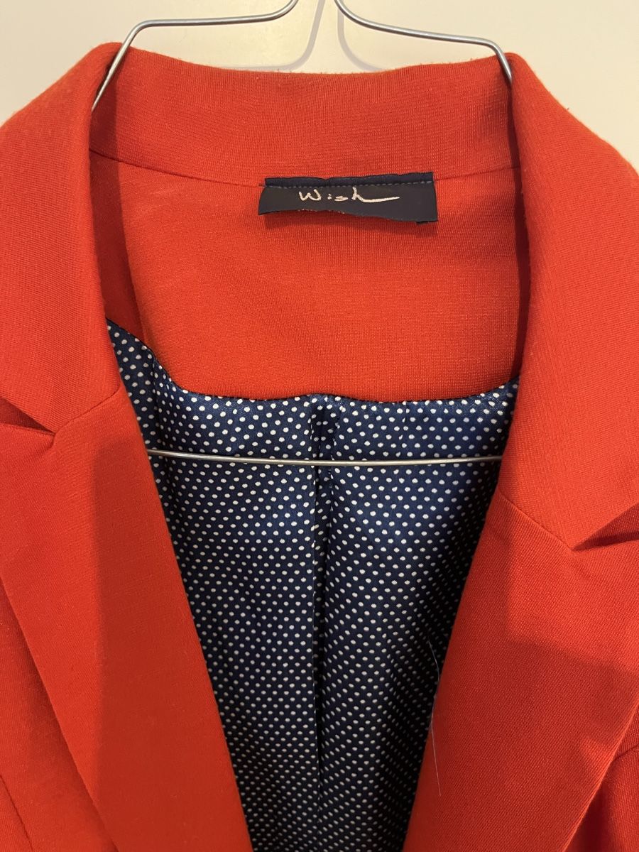 Jacken: Roter Blazer von Wish, Grösse M – Gebraucht aus Zürich von LemonadeZH 2
