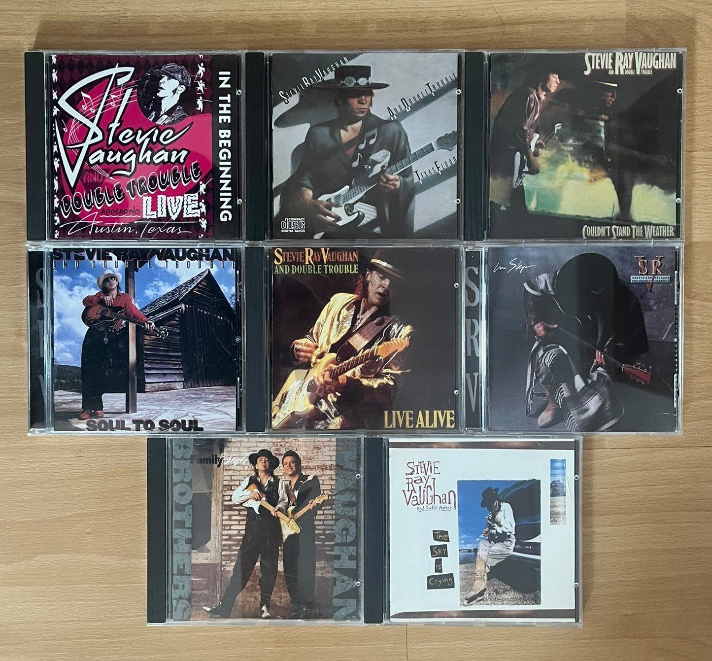 CDs: STEVIE RAY VAUGHN CDs – D'occasion à Sevelen par Sparta01