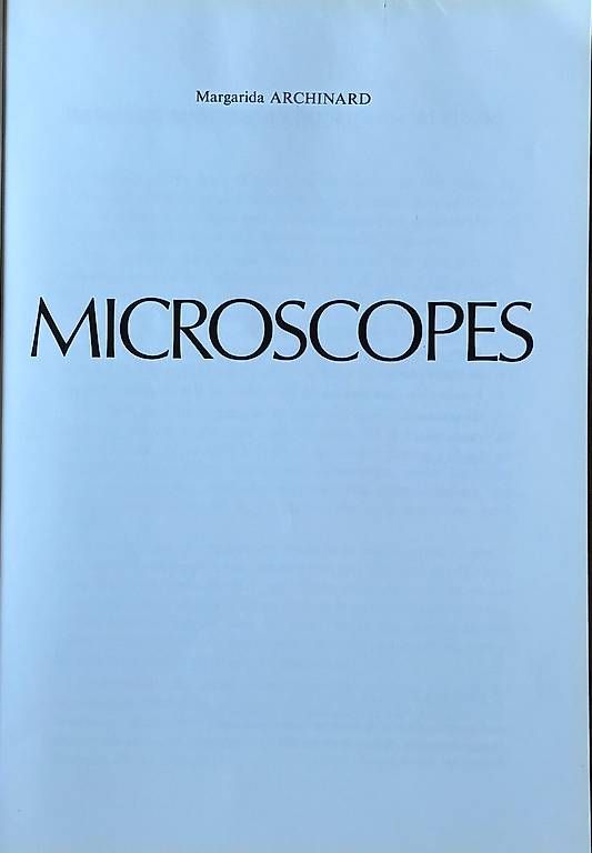 Mikroskopie: Microscopes – Gebraucht aus Adliswil von Heimite
