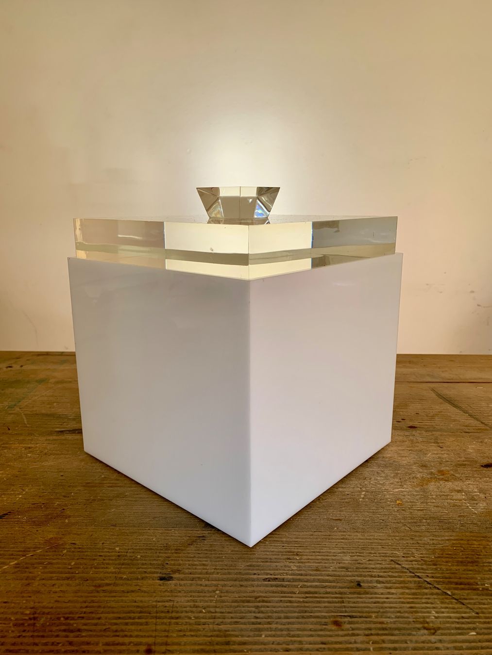 Contenitori & Simili: Kubischer Eiskübel / Eiswürfelbox aus Acrylglas – Usato da Zürich venduto da Les_Zurichois