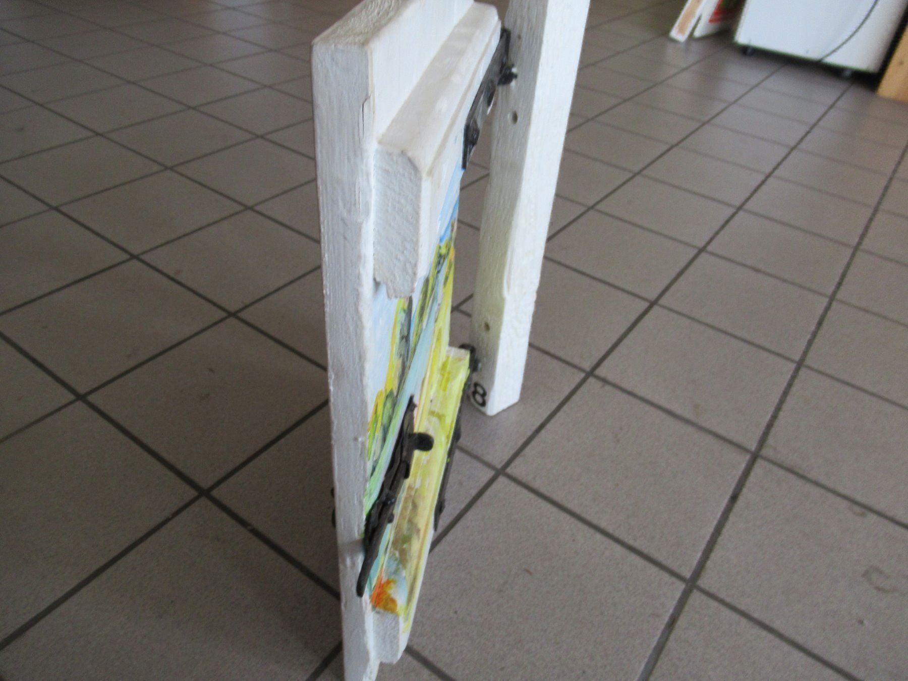 Finestre: Bild auf altem Holzfensterladen – Usato da Ebmatingen venduto da top-zuerich 2
