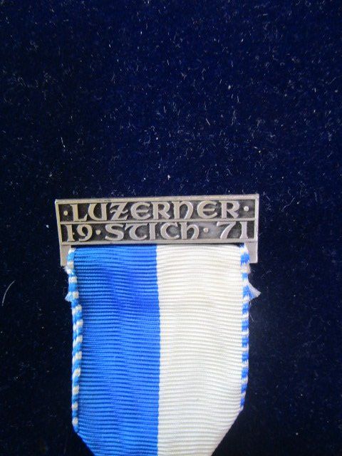 Medaglie: Luzerner Stich 1971 emailliertes Gemeindewappen Grosswangen – Nuovo (secondo la descrizione) da Luzern venduto da Horoskop1 2