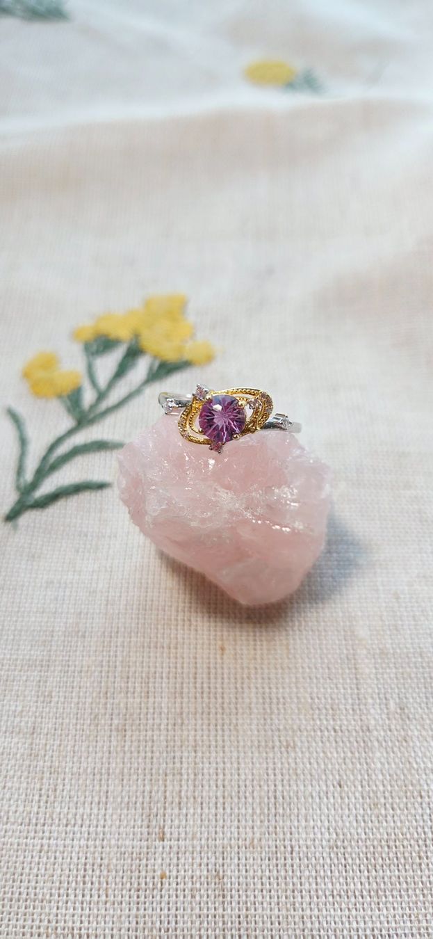 Anelli: NEW - S925 Amethyst Ring (Adjustable) – Nuovo (secondo la descrizione) da Zürich venduto da cin_wcf6 2