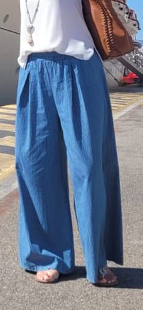 Hosen mit weiten Beinen 